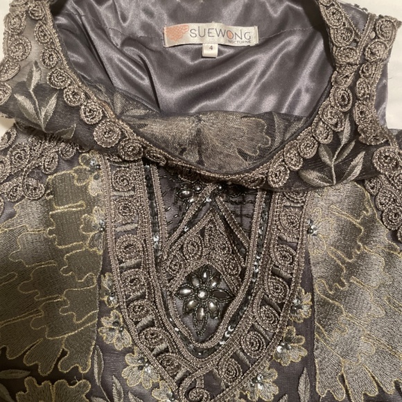 Sue Wong beaded formal dress - Picture 3 of 3